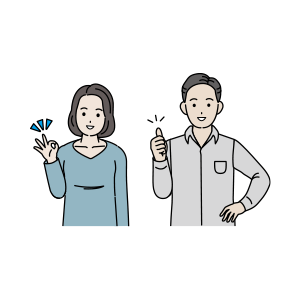 夫婦のイメージイラスト